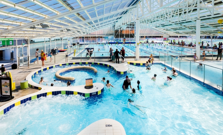 Fremantle Leisure Centre indoor pools